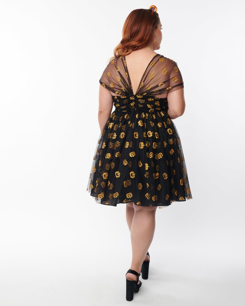 Unique vintage pumpkin dress online